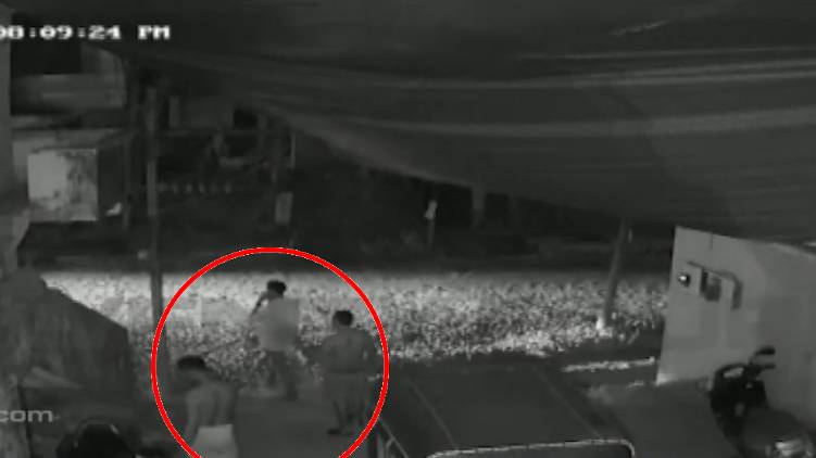 mansoor murder case cctv visuals