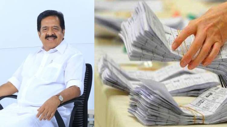 ramesh chennithala writes to ec seeking details of postal ballot