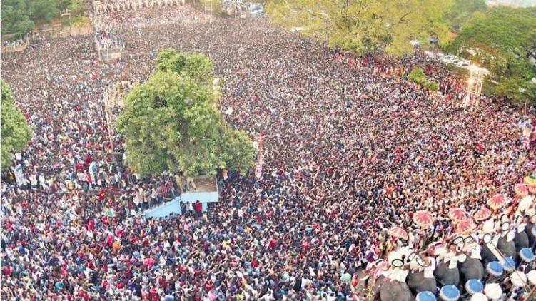 thrissur pooram e pass distribution postponed
