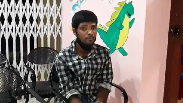 Man arrested assaulting woman