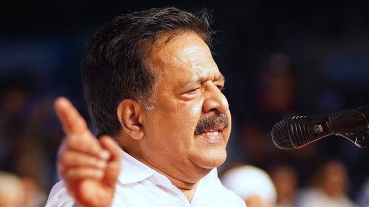 Ramesh Chennithala critizices congress