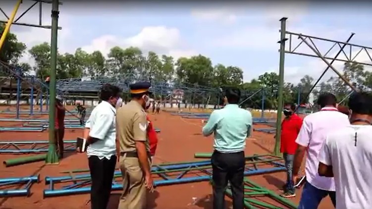 Covid facility oxygen Kochi