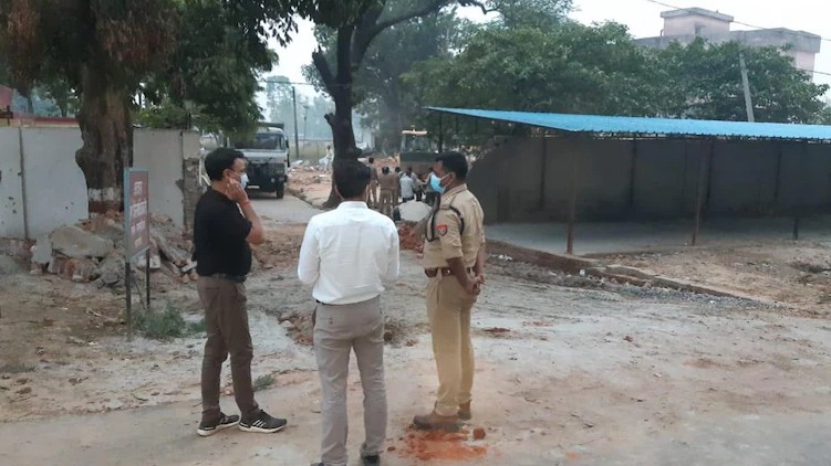 mosque demolished without notice