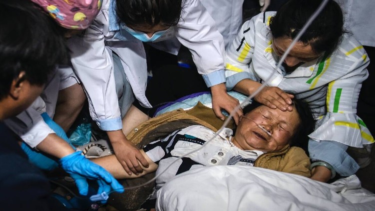 Series earthquakes China deaths