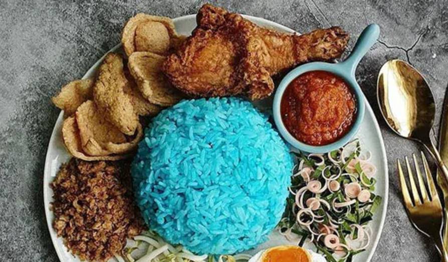 blue rice recipe and benefits