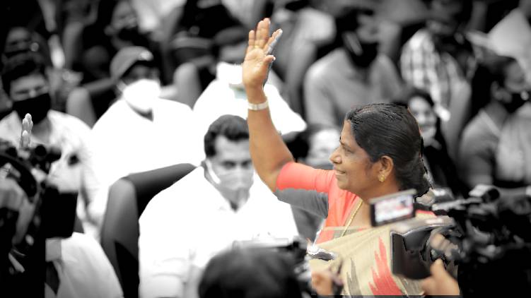 j chinchurani cpi gets women minister after 5 decades