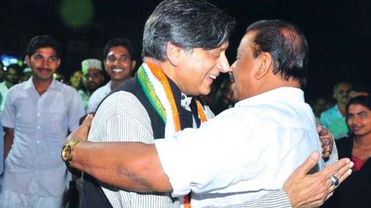 sashi tharoor k sudhakaran