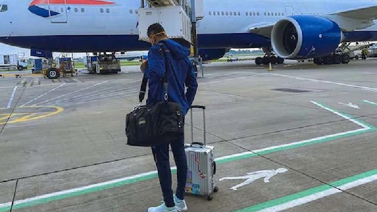 Team India Arrives London