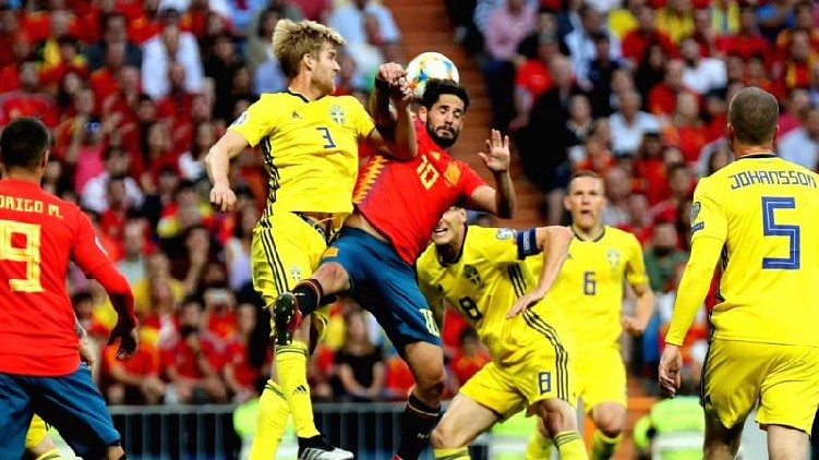 euro cup spain sweden