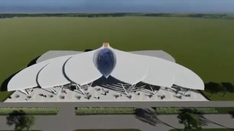 bjp congress lotus airport