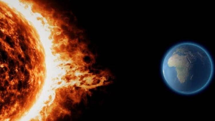 Massive solar storm heading towards Earth