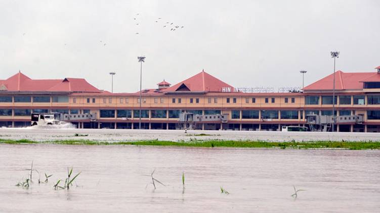 kochi airport flood