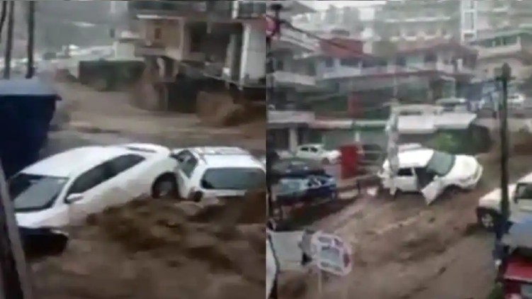 Heavy rains flood Dharamshala