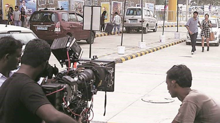 film shooting