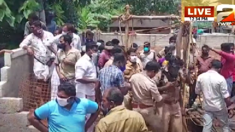 trapped well in kollam