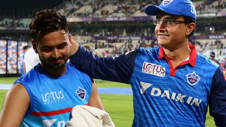 Sourav Ganguly Rishabh Pant