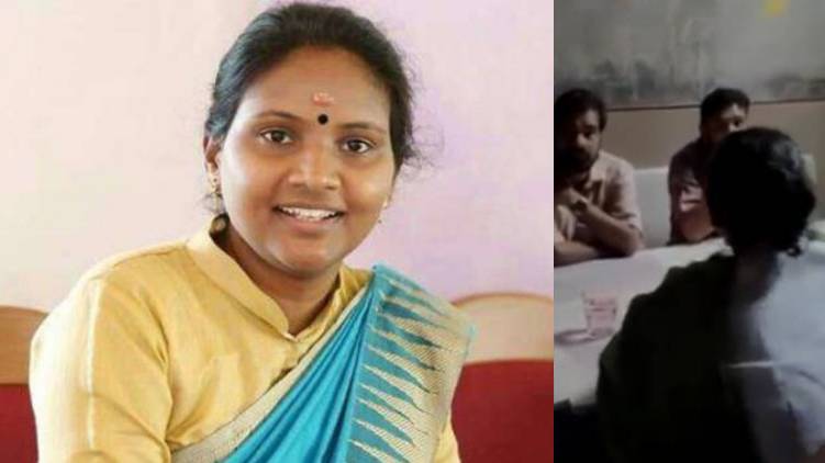 Ramya Haridas MP says she came to hotel buy parcel because raining