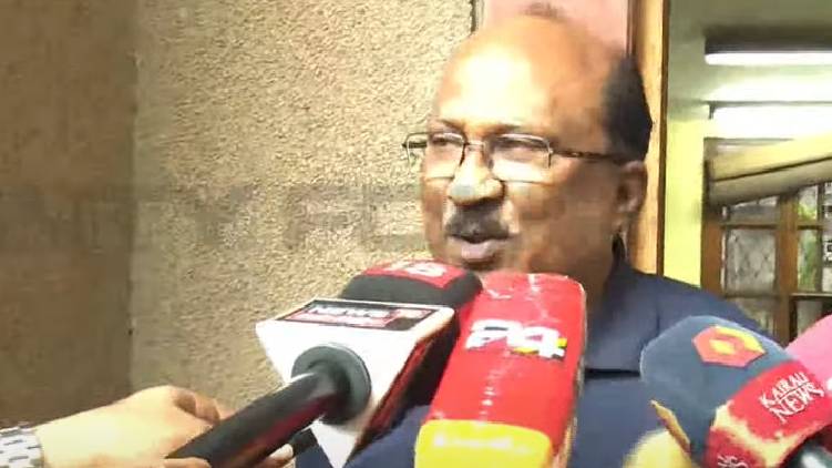 KV Thomas at CPI (M) headquarters saw Sithram Yechury