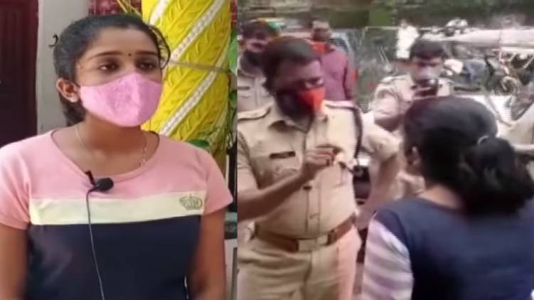 chadayamangalam girl police issue