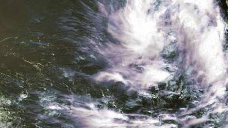 depression over sea
