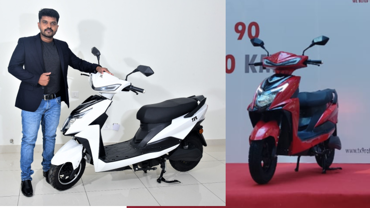 Malayali's e-scooter
