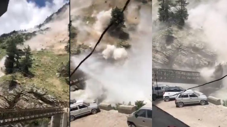 Landslide in Himachal Pradesh