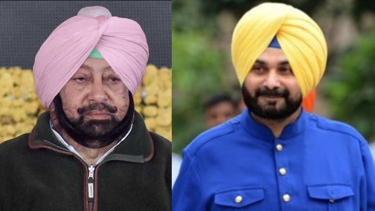 navjot singh sidhu amarinder singh