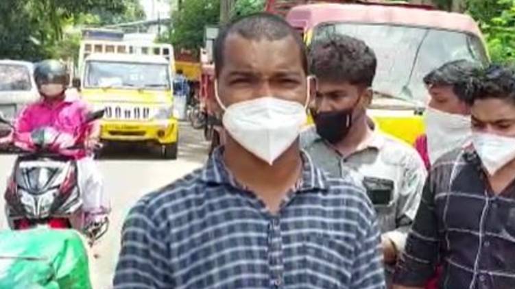 kollam differently abled man manhandled