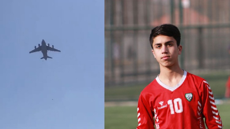 zaki anwar afghan footballer dies of plane accident kabul-taliban