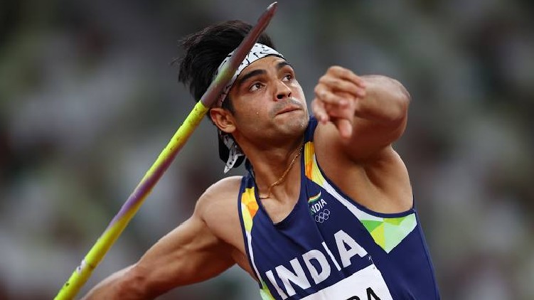 neeraj chopra javelin throw