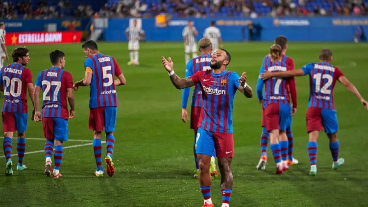 barce won juventus match