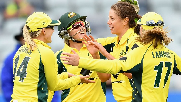 australia womens team india