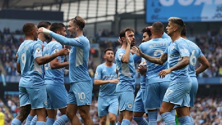 Manchester City won Norwich