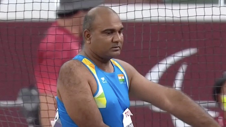 Vinod Kumar Paralympics bronze