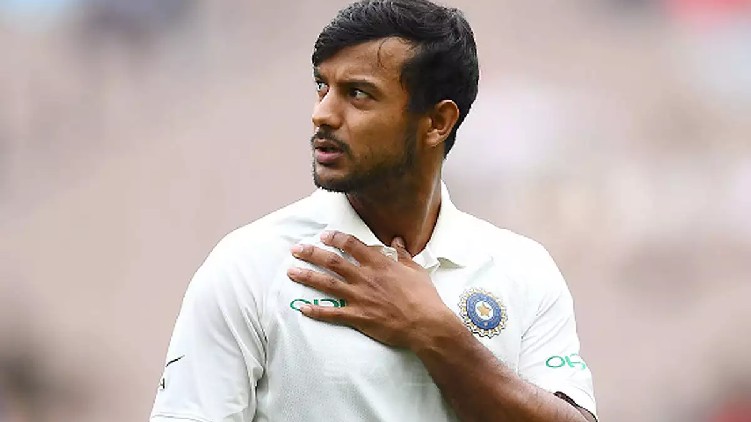 Mayank Agarwal England Test
