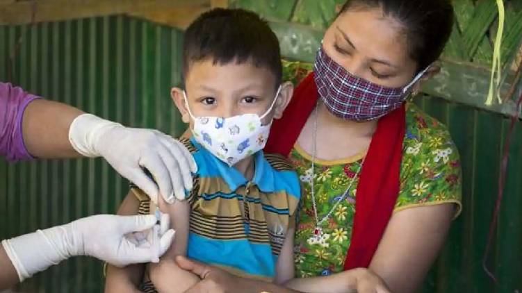india children vaccination delay