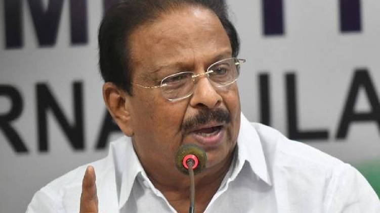 k sudhakaran delhi visit