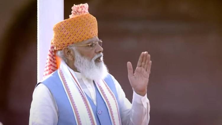 modi independence day 2021