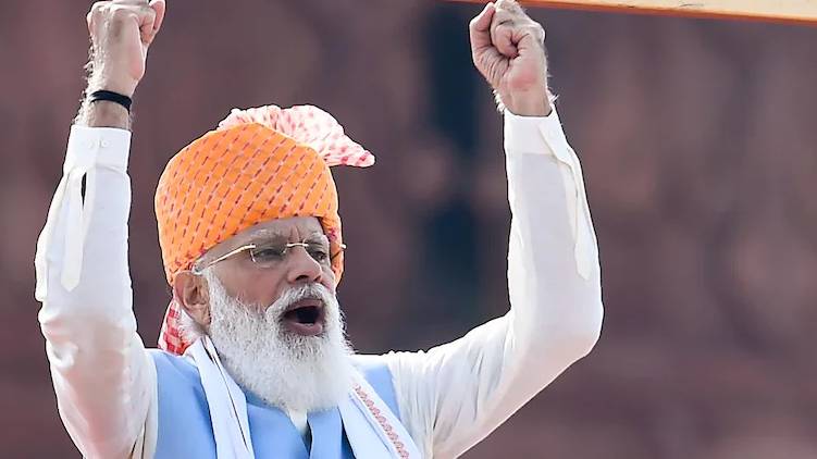 narendra modi independence 2021