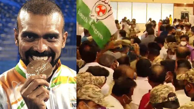 pr sreejesh reach kochi