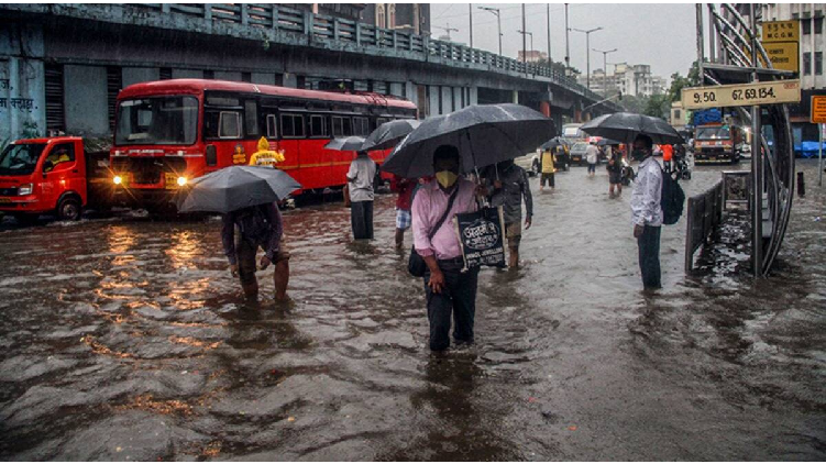 Heavy rainfall in Northstates
