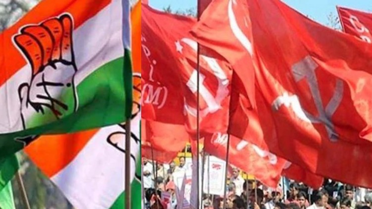 a vijayaraghavan against congress