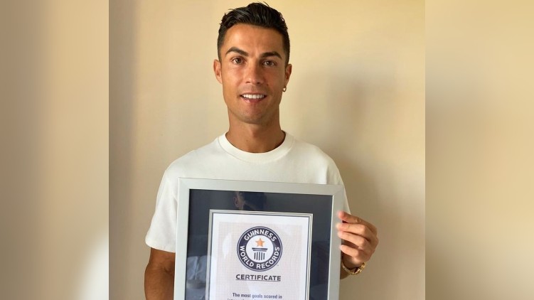 cristiano ronaldo guinnes records