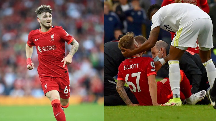 harvey elliott injury liverpool