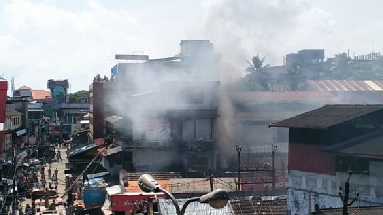 Fire broke out Mittayitheruv