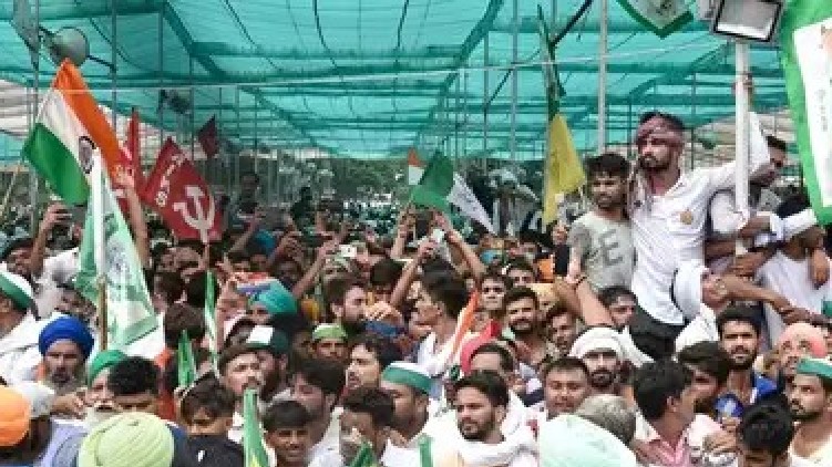 farmers protest
