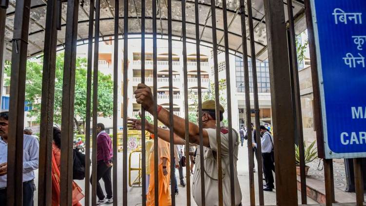 rohini court firing delhi court