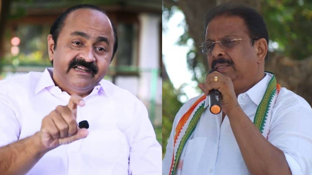 vd satheesan k sudhakaran