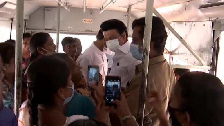 Tamil Nadu CM public bus