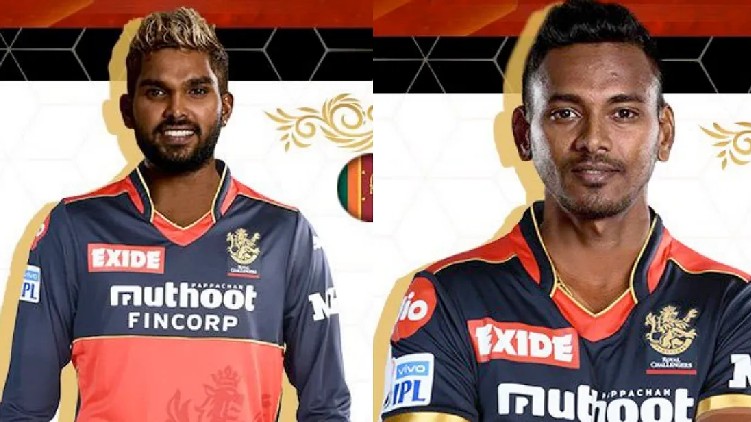 rcb released srilanka players